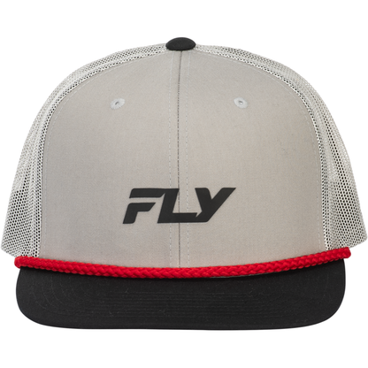 Fly Trucker Hat Grey