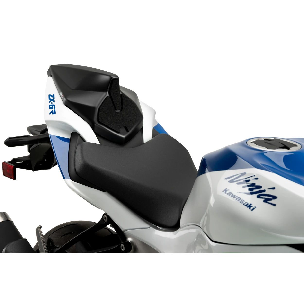 Rear Seat Cowl Black Kaw