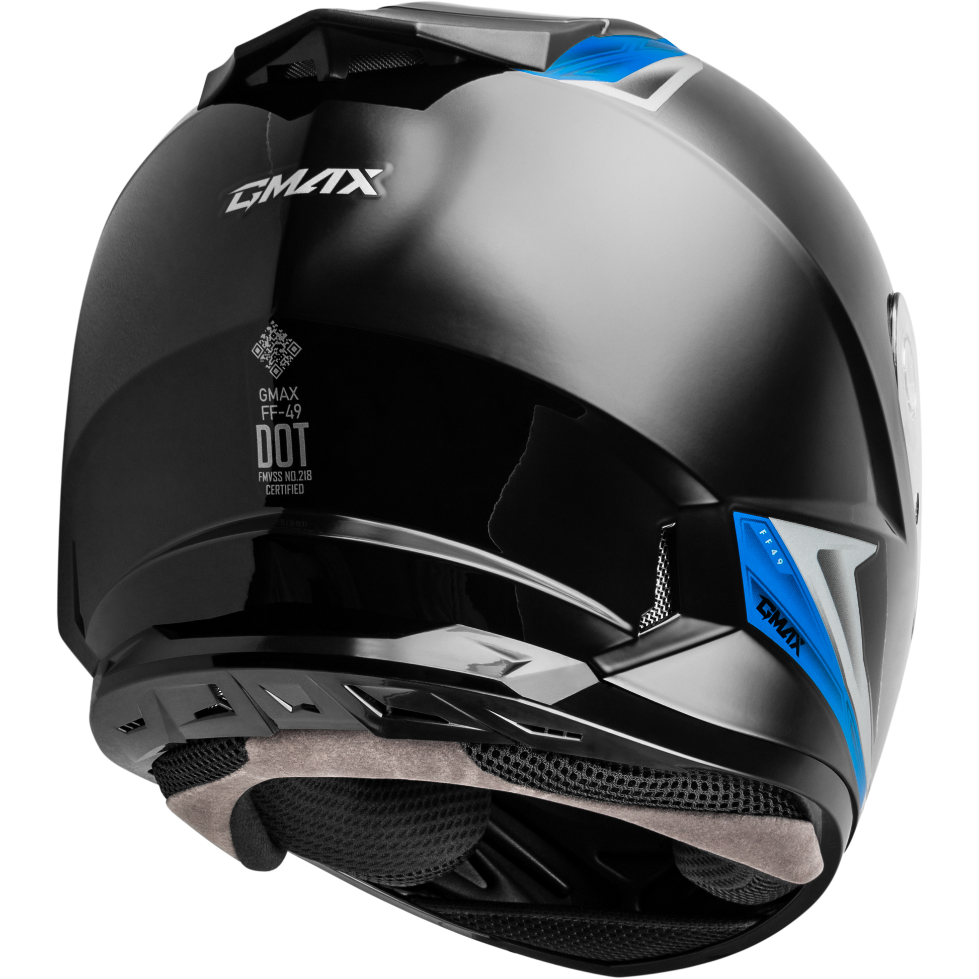 Ff 49 Syth Helmet Black/Blue Sm