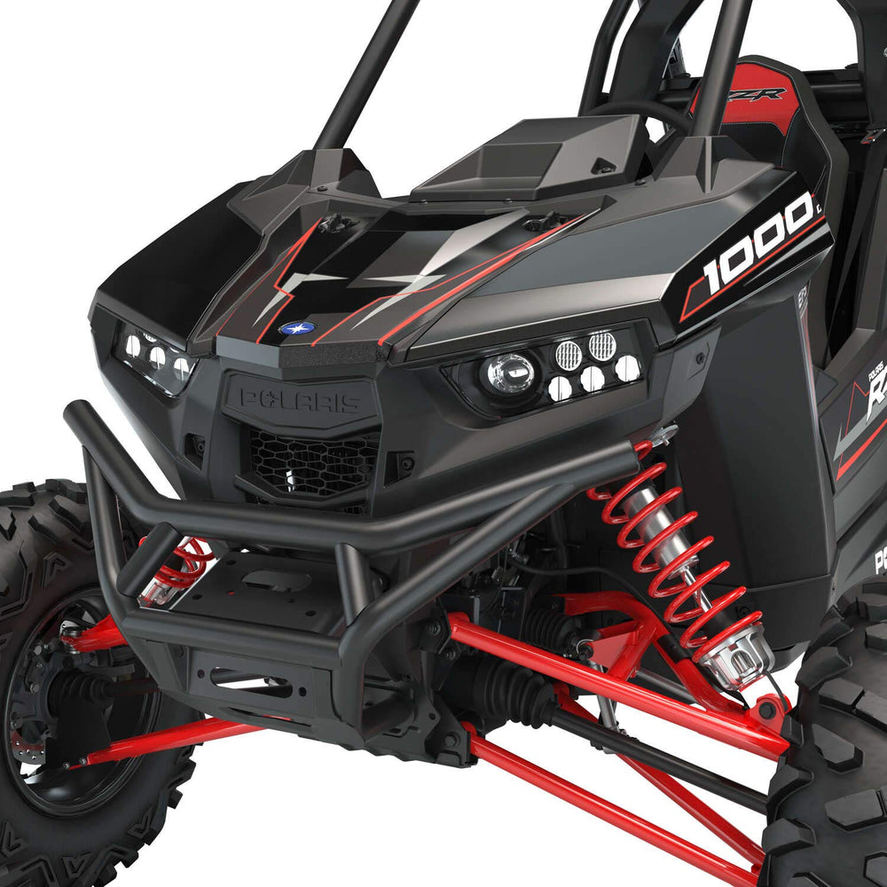 
                      
                        Polaris Matte Black Extreme Duty Front Bumper 2883783-458 2018-2020 RZR RS1 OEM
                      
                    