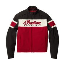 Indian Motorcycle Men's Madison Jacket in Red with Classic Riding Style