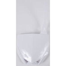 Front Number Plate White