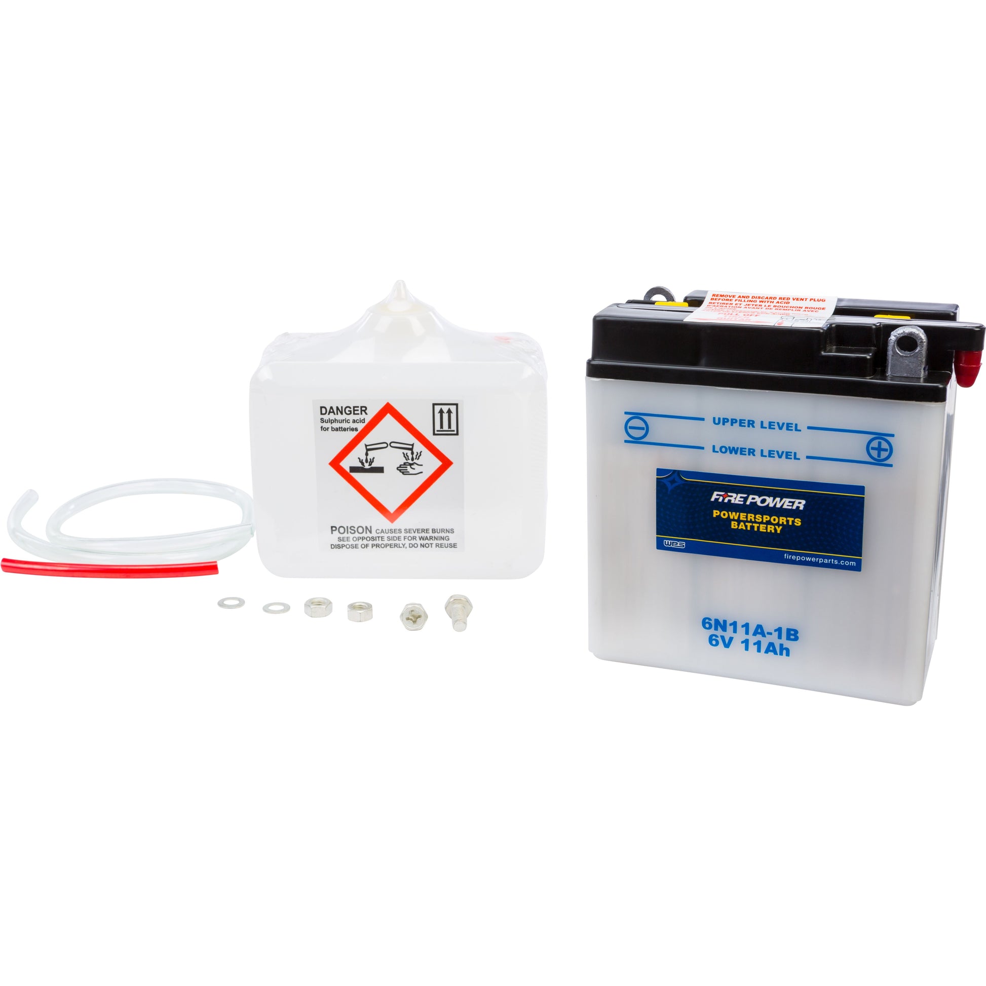 Battery W/Acid 6n11a 1b 6v