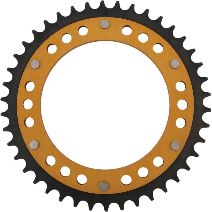 Rear Stealth Sprocket Alu/Stl 42t 525 Gld Hon