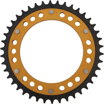 Rear Stealth Sprocket Alu/Stl 42t 525 Gld Hon