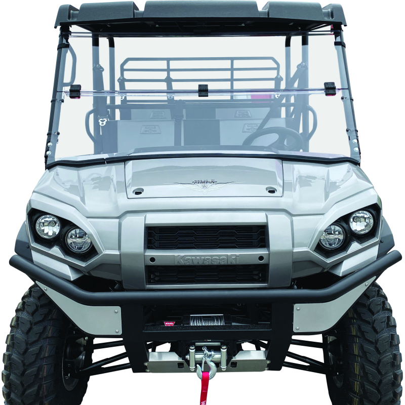 QuadBoss 16-22 Kawasaki KAF820 Mule Pro-DX Windbreak Folding Windshield