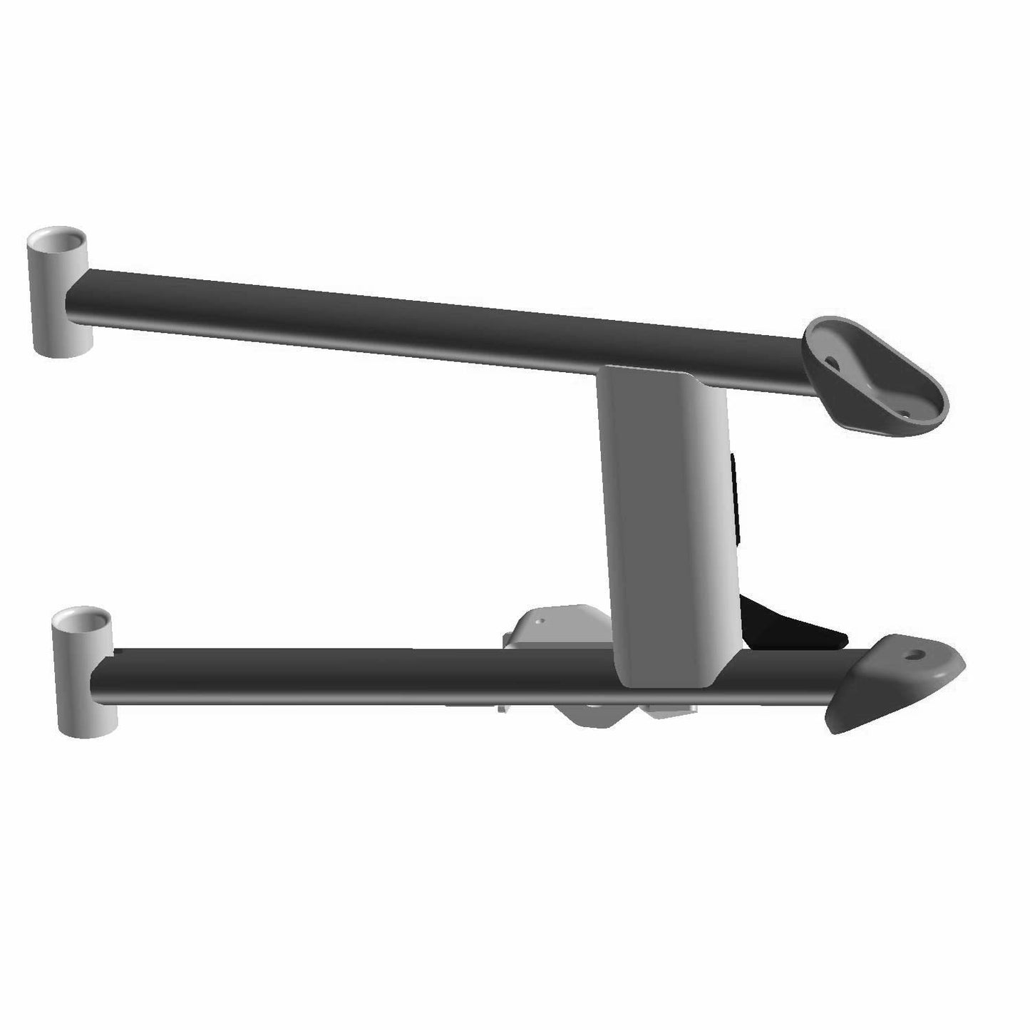 Polaris ATV Control Arm, Rear, Lower, Left, Medium Gloss Black, Genuine OEM Part 1019410-067, Qty 1