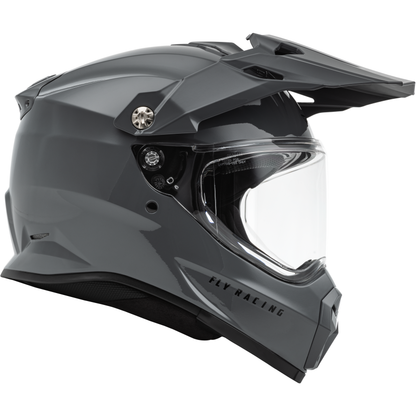 Trekker Solid Helmet Grey Xs