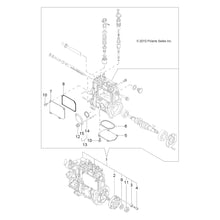Polaris Ranger Injection Pump Assembly, Genuine OEM Part 3070143, Qty 1
