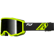 Focus Goggle Black/Hi Vis W/Dark Smoke Hydrophoc Lens
