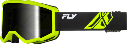 Focus Goggle Black/Hi Vis W/Dark Smoke Hydrophoc Lens