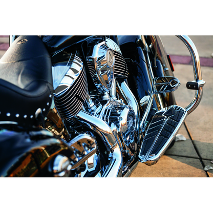 Kuryakyn Spear Brake Pedal Pad For 14-23 Indian Models Chrome