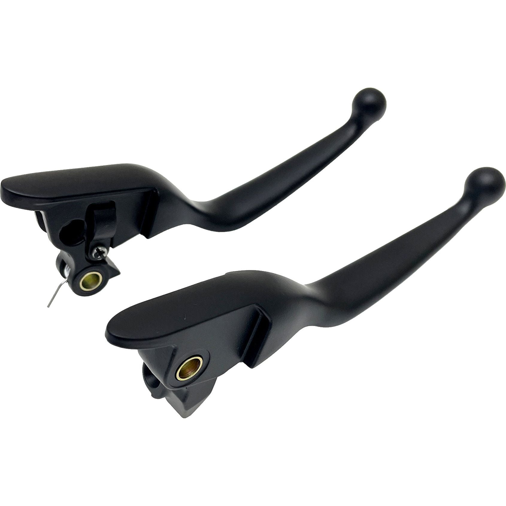 Smooth Lever Set Black Flt `21 22 Cbl Clutch