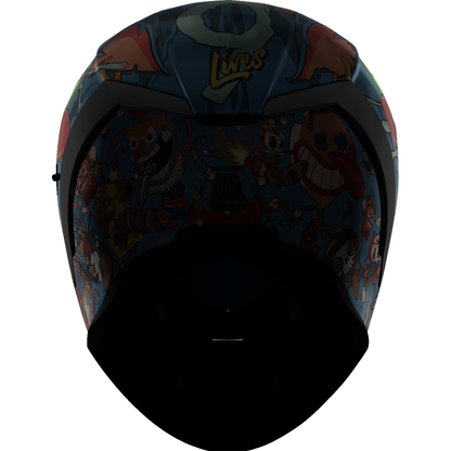 ICON Airform* Helmet - 9 Lives - MIPS? - Blue - Small 0101-17384