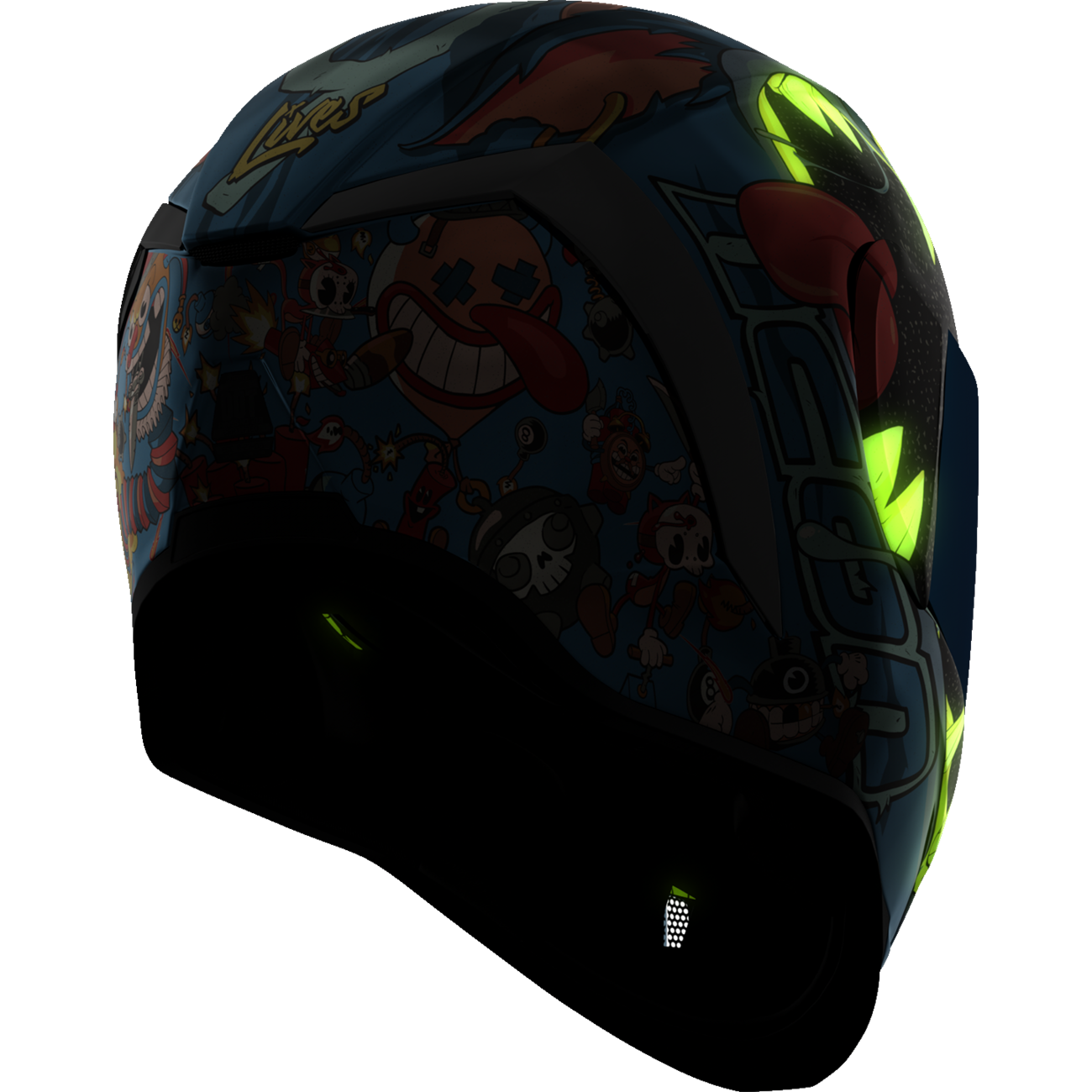 ICON Airform* Helmet - 9 Lives - MIPS? - Blue - Large 0101-17386
