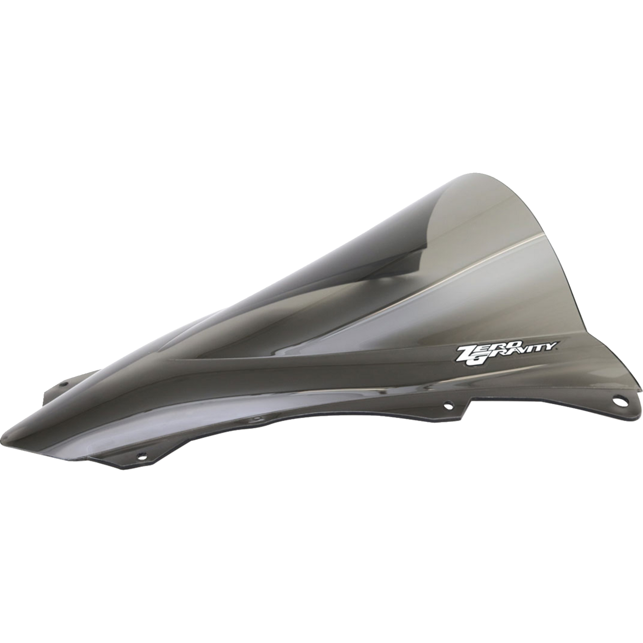 ZERO GRAVITY Double Bubble Windscreen - Light Smoke - ZX-4RR 16-284-02