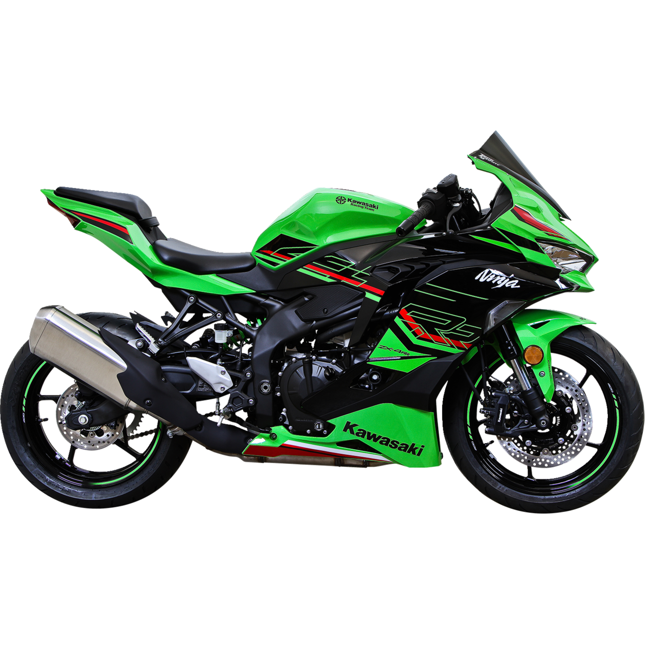 ZERO GRAVITY Double Bubble Windscreen - Light Smoke - ZX-4RR 16-284-02