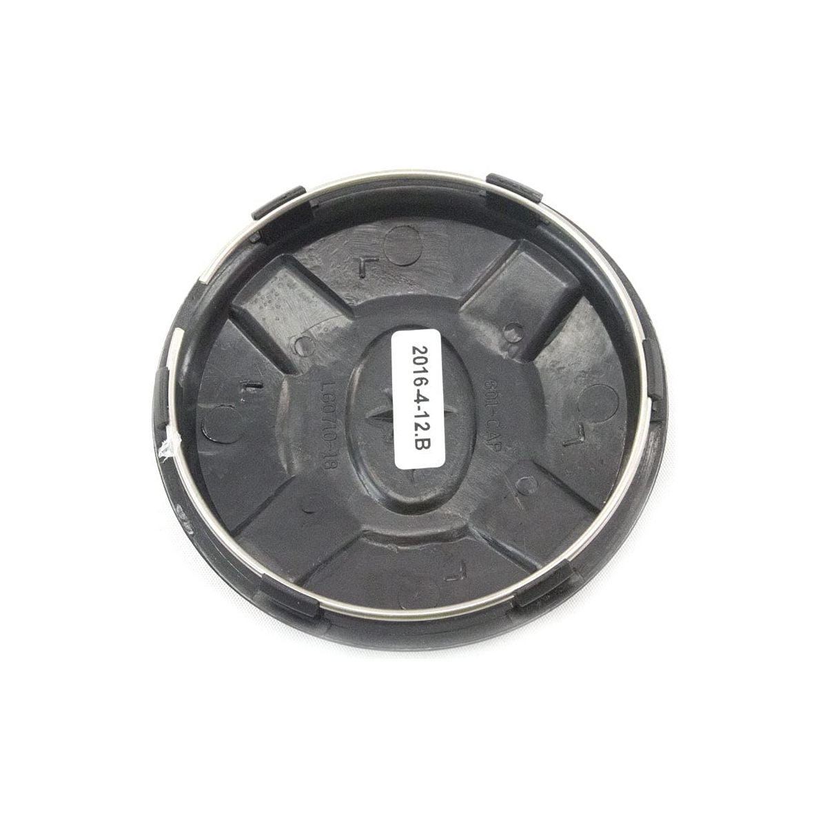 Polaris ATV Hub Cover, Flash Black, Genuine OEM Part 5438120-655, Qty 1