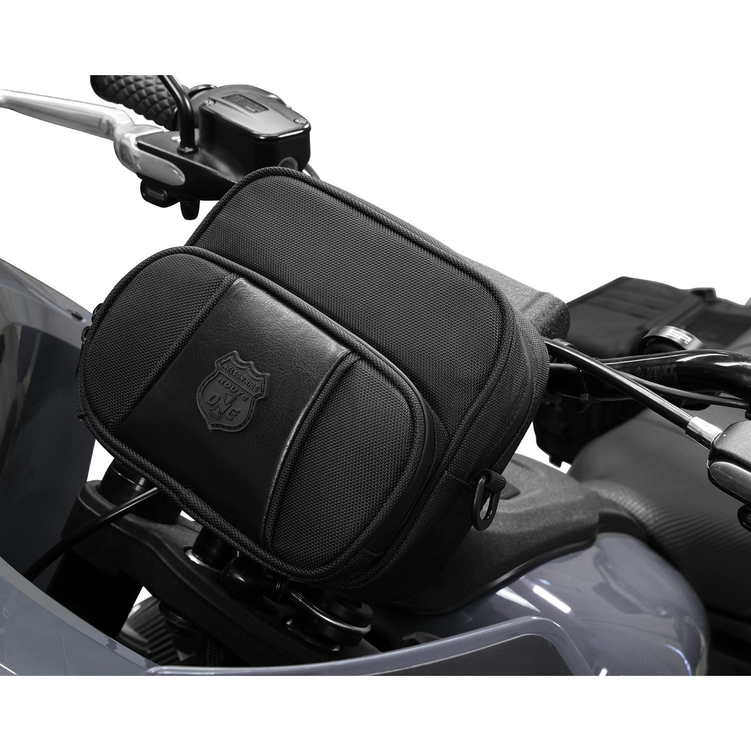 Route 1 Hwy Handlebar Bag 7l Black