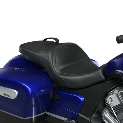 Indian Motorcycle Standard Reach Touring Seat, Black - 2889150-VBA