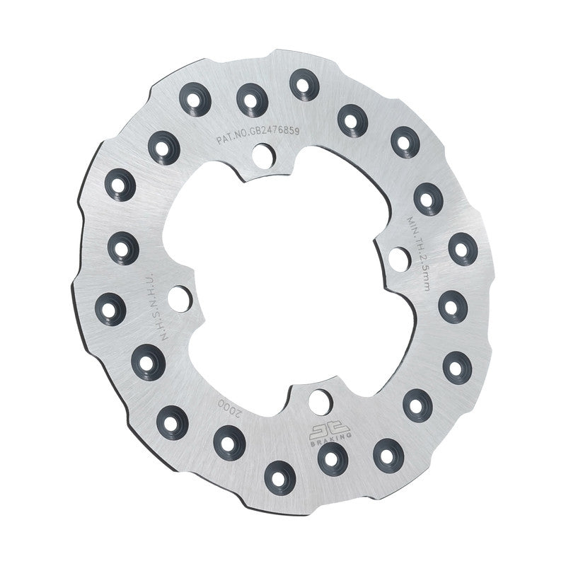 Rear Brake Rotor Ss Self Cleaning Kaw