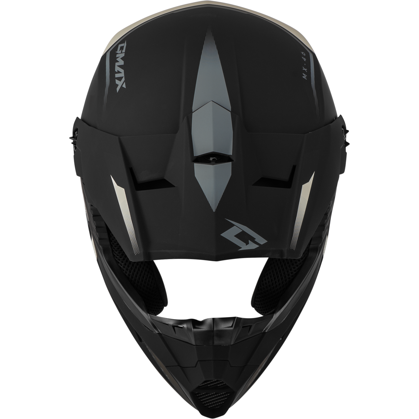 Mx 46 Compound Helmet Matte Black/Grey/White 2x