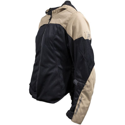 Speed and Strength Starstruck Mesh Jacket Trench Tan/Black Womens - Large