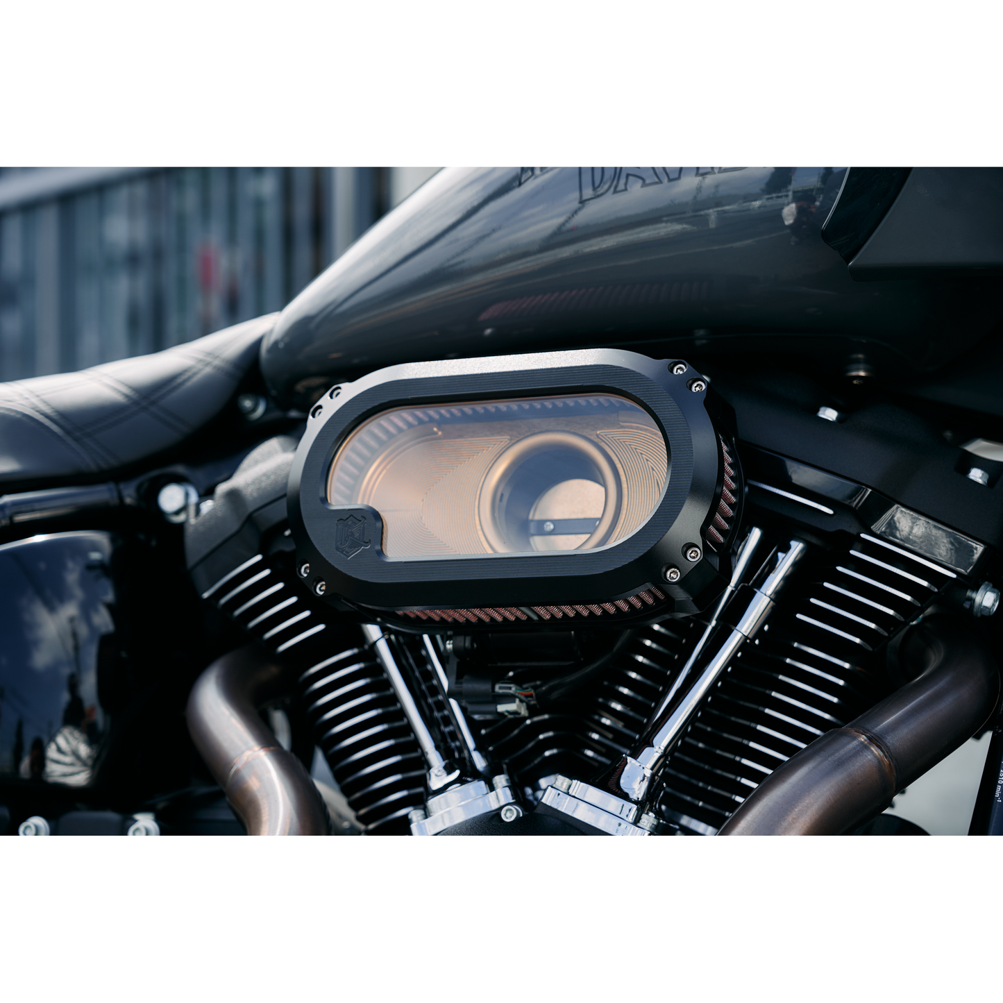 Nl Tc Air Cleaner W/Glass Black W/Gold