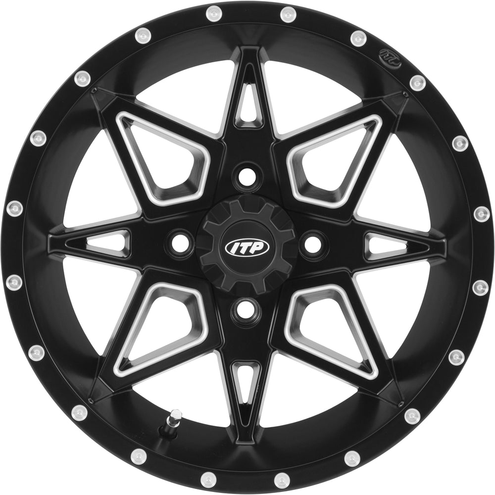 Tornado 14x7 4/110 2+5 M.Blk/Mac