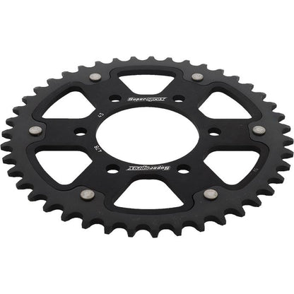 Rear Stealth Sprocket Alu/Stl 43t 520 Blk Kaw