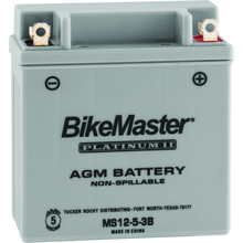 BikeMaster AGM Battery - MS12-5-3B