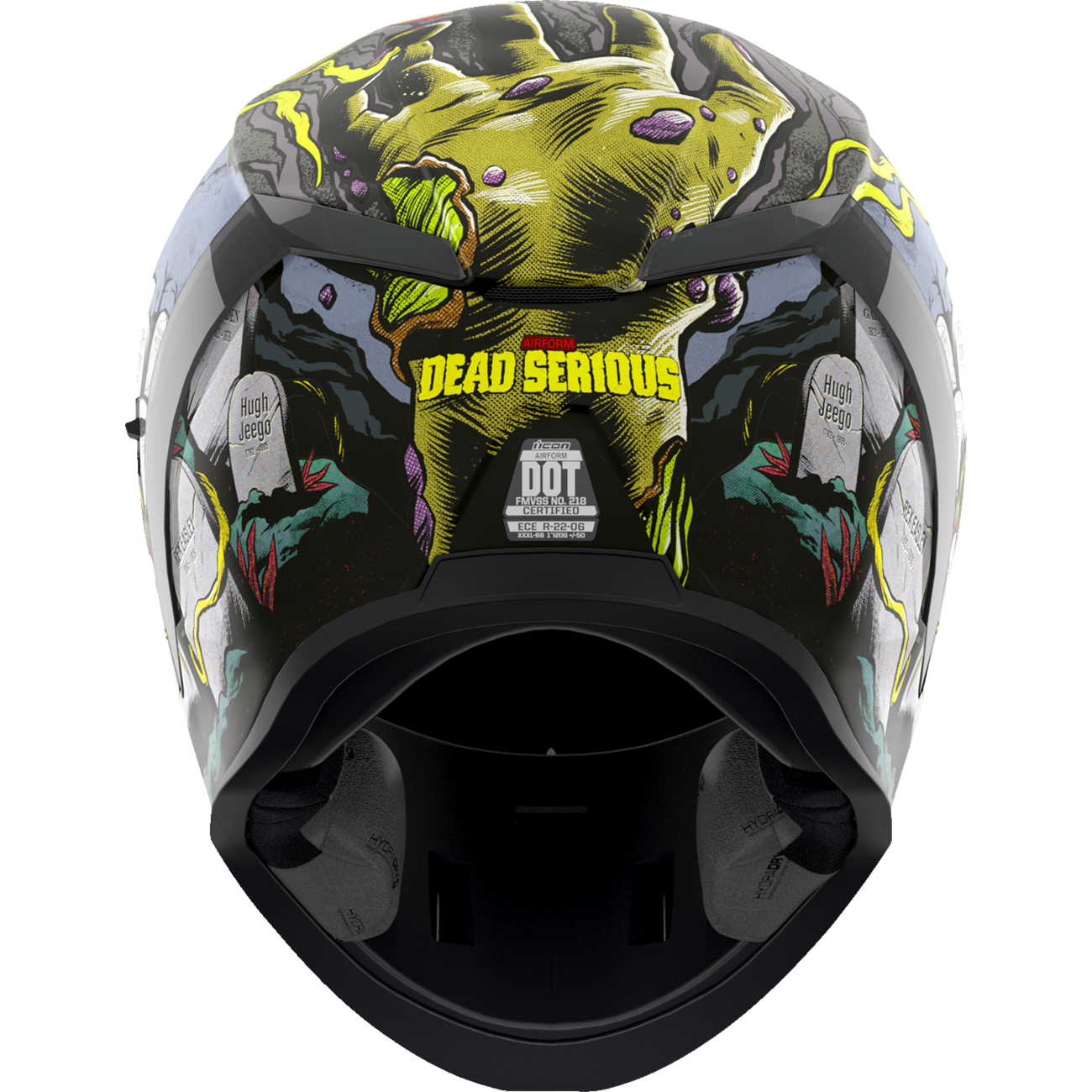 ICON Airform* Helmet - Dead Serious - MIPS? - Black - XS 0101-17438