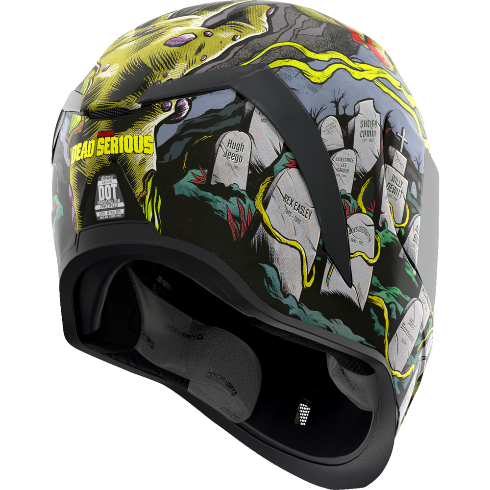 
                      
                        ICON Airform* Helmet - Dead Serious - MIPS? - Black - XS 0101-17438
                      
                    