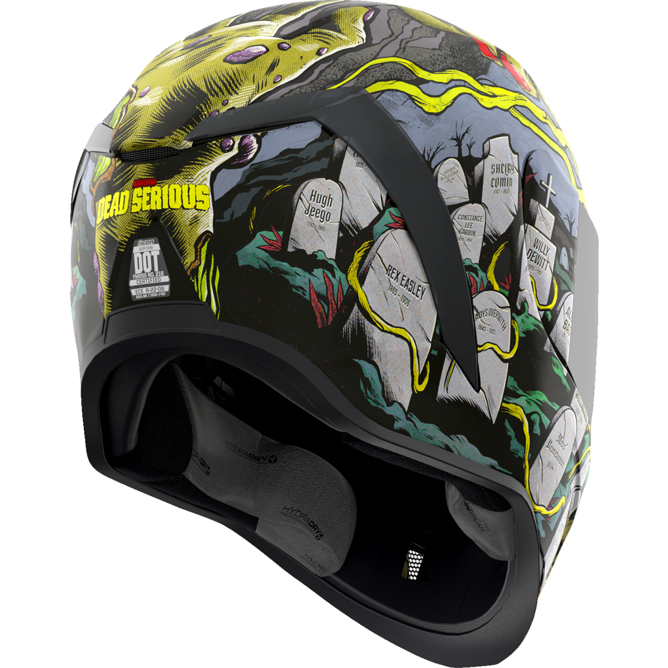 ICON Airform* Helmet - Dead Serious - MIPS? - Black - XS 0101-17438