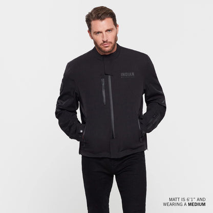 Indian Motorcycle Men's Franklin Jacket, Black - S - 283318002