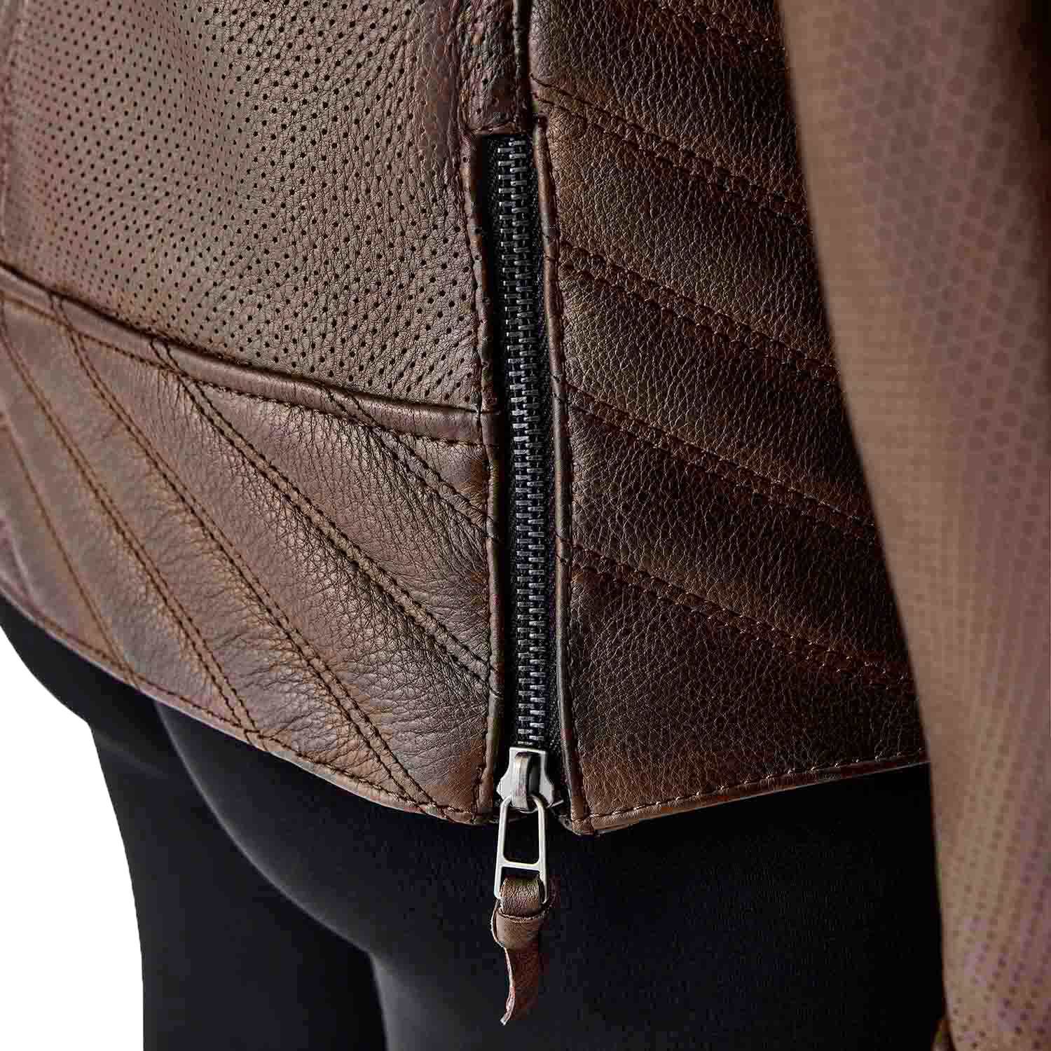 Womens Roadster Air D3o Jacket Brown Leather 3xl