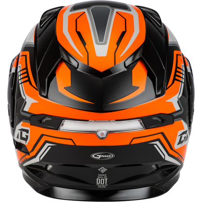 Md 01s Transistor Snow Helmet Orange/Black Md
