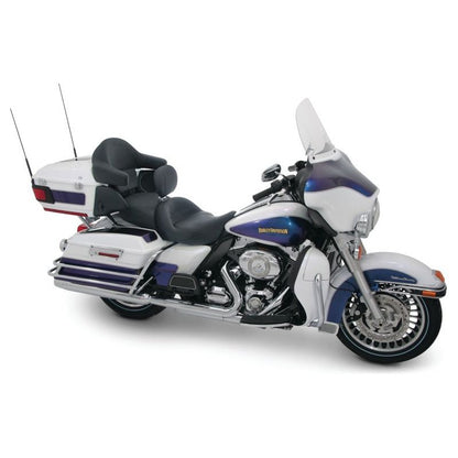 Mustang 08-21 Harley Electra Glide Std, Rd Glide ,Rd King, Str Glide Std Touring Solo Seat - Black