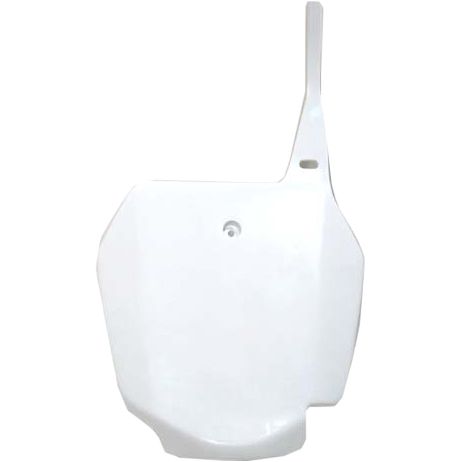 Front Number Plate White