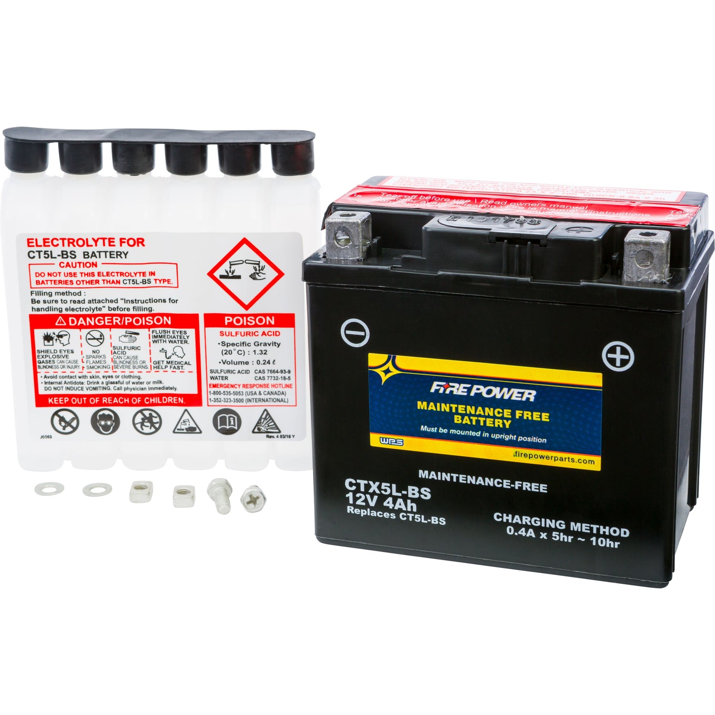 Battery Ctx5l Bs Maintenance Free