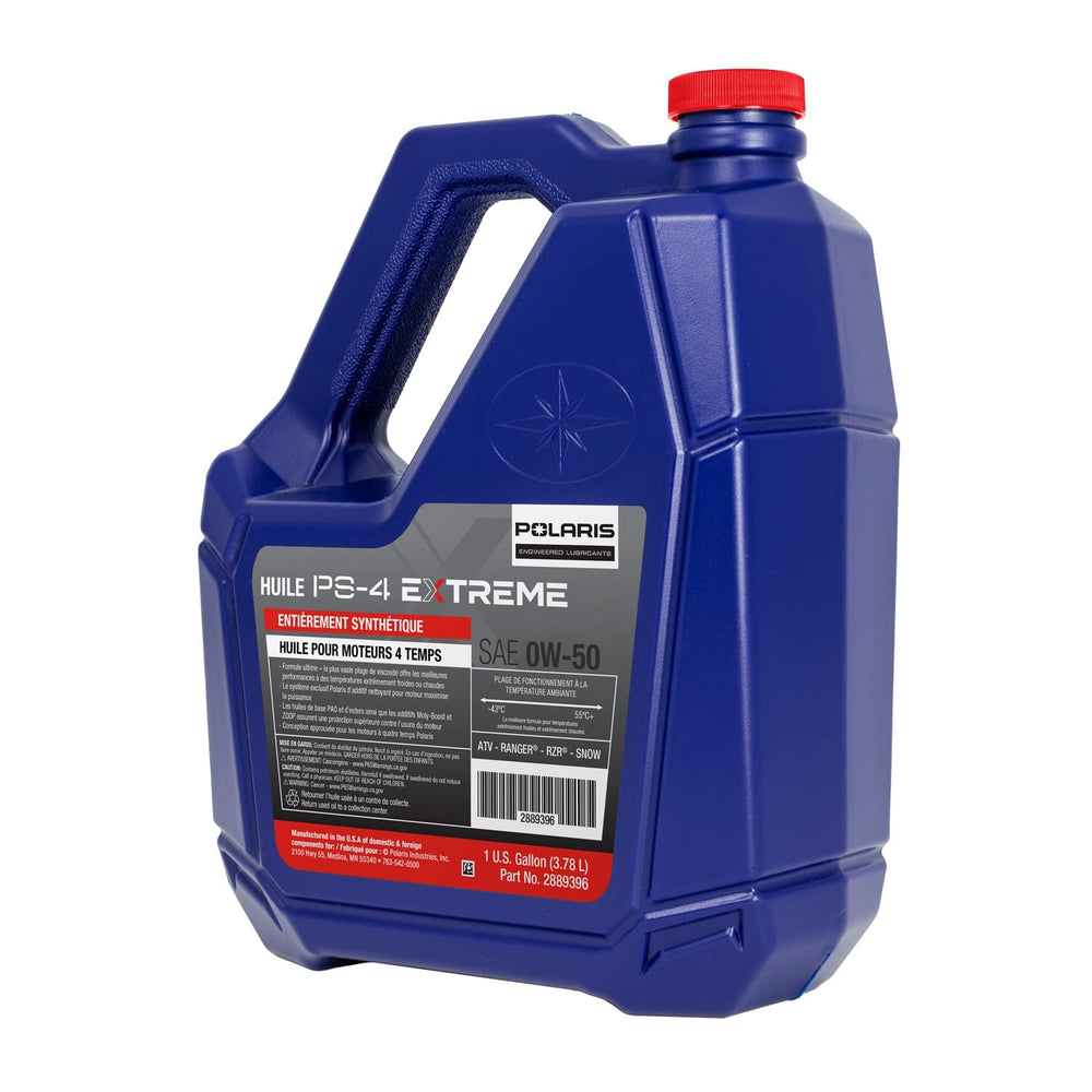 
                      
                        Polaris 2889396 PS-4 0W-50 Extreme Full-Synthetic Oil 1 Gallon
                      
                    