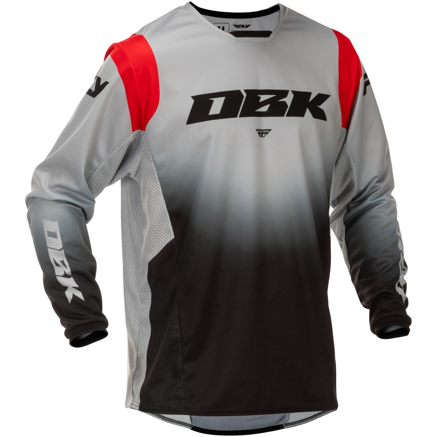 Kinetic Dbk Jersey Grey/Black/Red Xl