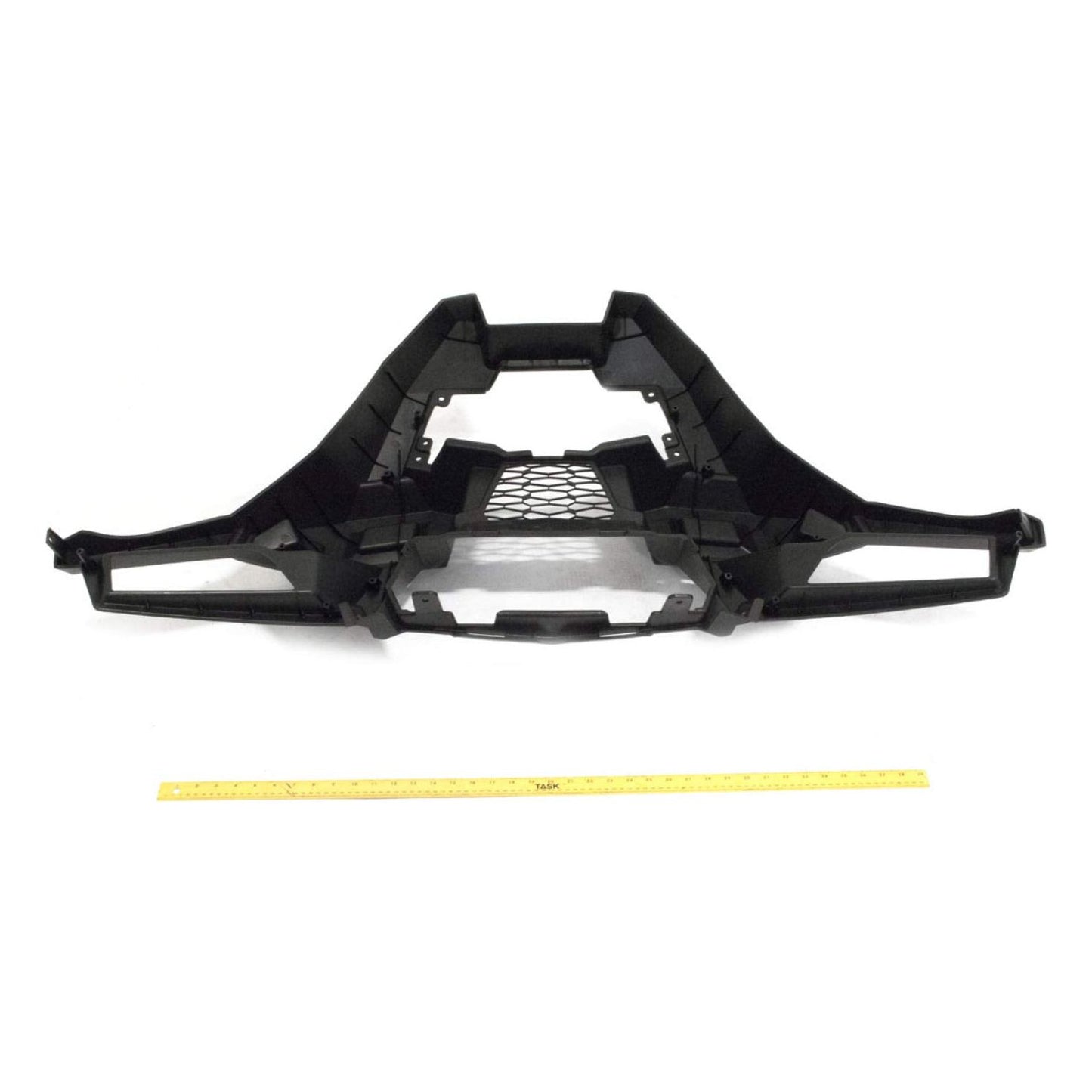 Polaris Ranger Front Upper Fascia, Gloss Black, Genuine OEM Part 5452177-070, Qty 1