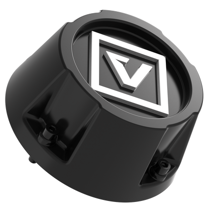 VCAP1 TALL CAP WHITE LOGO 35MM SATIN BLACK