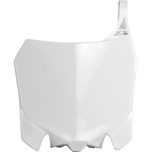 Front Number Plate White