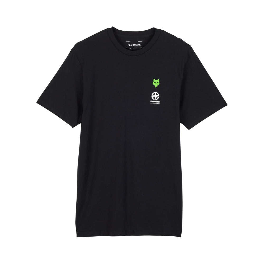 
                      
                        Fox Racing Men's Standard Fox X Kawi Premium Short Sleeve Tee Ii, BLACK
                      
                    
