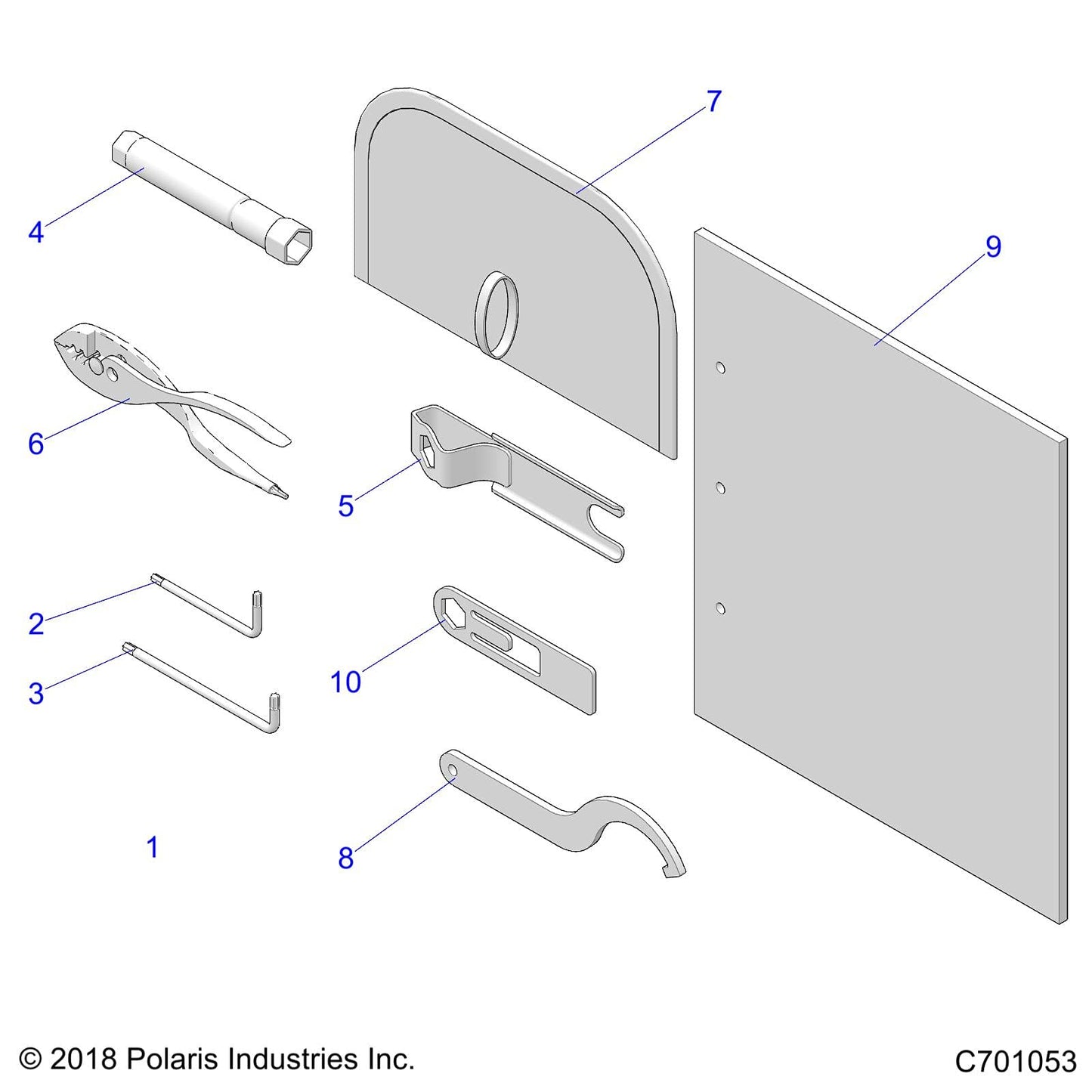 Polaris RZR MAN-OWN, 20 RZR 570, Genuine OEM Part 9929974, Qty 1