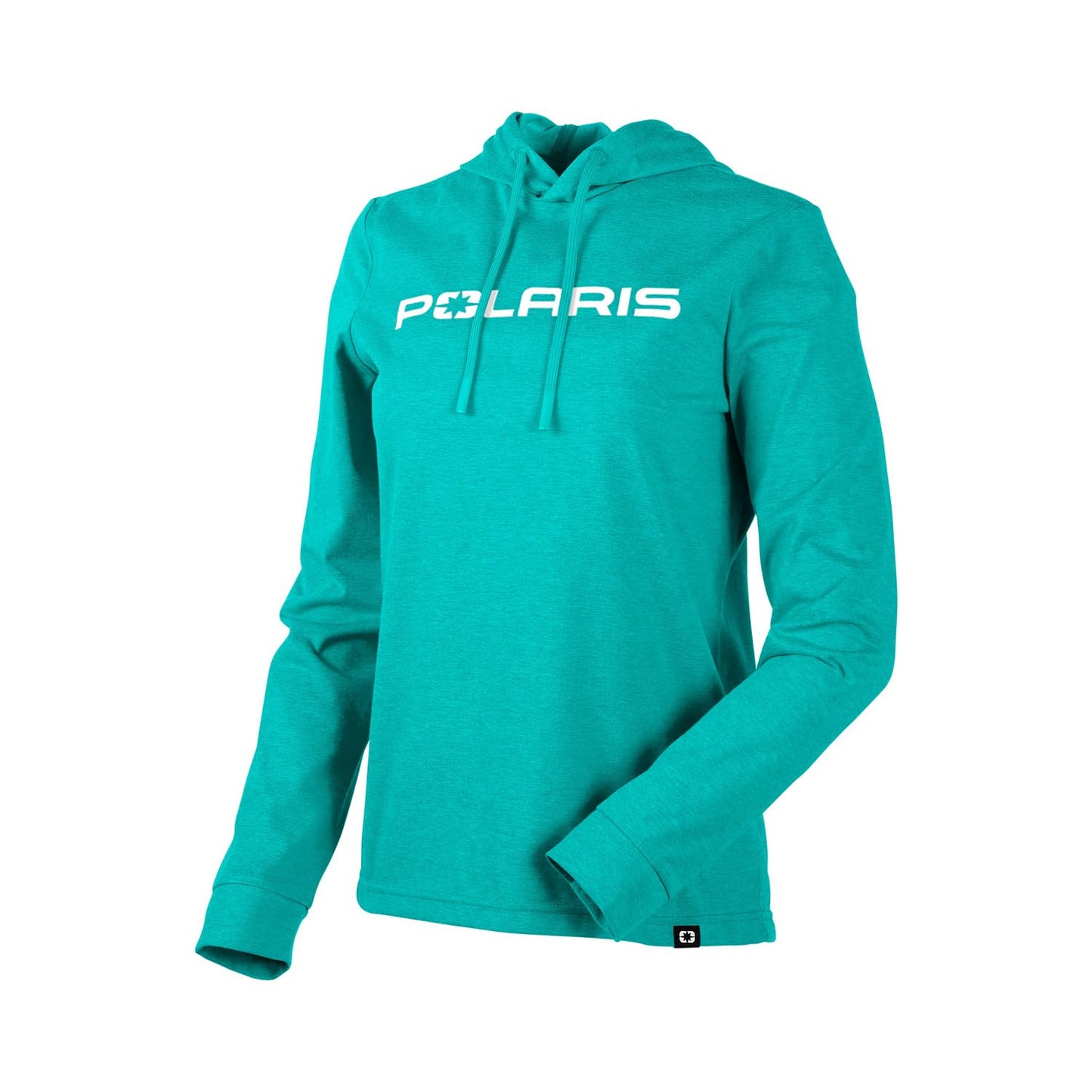 Polaris Off Road Women's UPF Hoodie Tee - S Teal