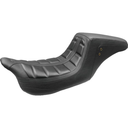 Mustang 97-07 Harley Rd King,06-07 Str Glide,00-05 Eagle Wide Tripper Solo Seat - Brown