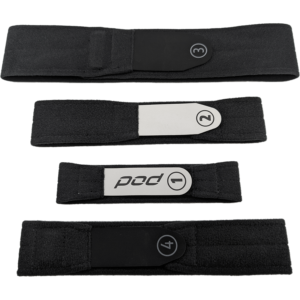 Kx 3.0 Strap Set Black Xs/Sm